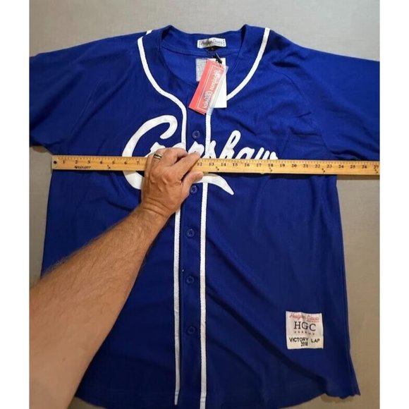 Crenshaw Victory Lap 2018 Nipsy Hustle Baseball Jersey XL Blue‎ Short Sleeve. - Picture 10 of 13